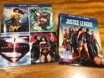 Colección Bluray Dc Original Mujer Maravilla, Superman, Batm