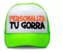 Gorra Tracker Sublimada Con Tu Logo O  Frases