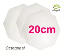 400 Papel Manteiga N.20 Hexagonal Pizza Brotinho Empada