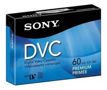 Cassette Dvc Sony Mini Dv 60 Min Dvm60prrj