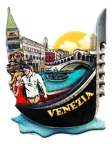 Imán Para Nevera De Venecia Italia, Hecho A Mano