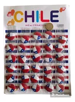 10 Piocha Escarapela Bandera Chile Calidad 