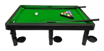 Mesinha De Sinuca Infantil Snooker Brilhar Com 02 Tacos