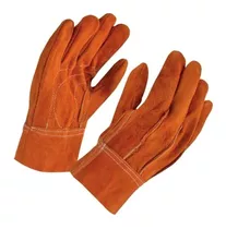 Guantes De Carnaza De Seguridad Electricista Corto *un Par*