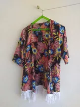 Kimono De Seda Estampado