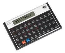 Calculadora Financiera Hp 12c Platinum 10405 Color Negro/plata