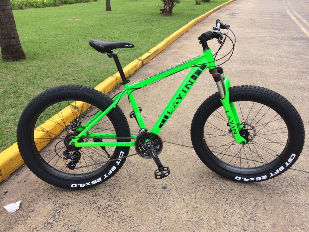 Bicicleta Aro 26 Fat Bike Layin 2018 24v Kit Shimano K7 R 3 325 00