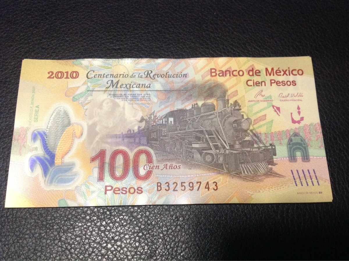 Billete 100 Pesos Centenario De La Revolución 395 00 en Mercado Libre