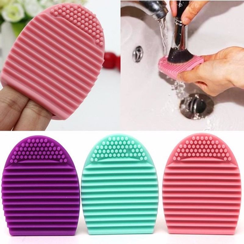 Limpia Brochas Maquillaje Limpiador Brush Egg Envio Gratis En Mercado Libre