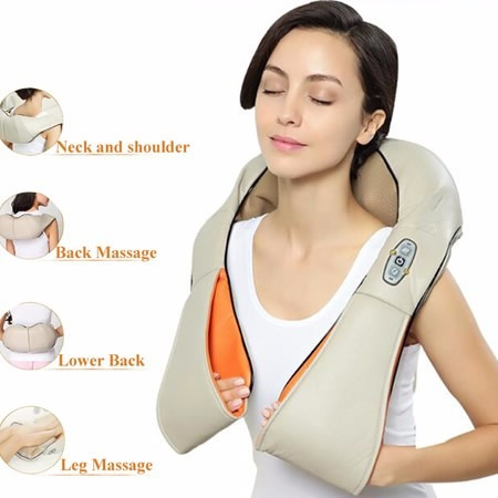 Kết quả hình ảnh cho đai massage vai lưng cổ eneck