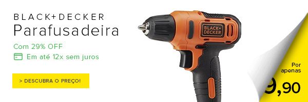 Parafusadeira Black+Decker