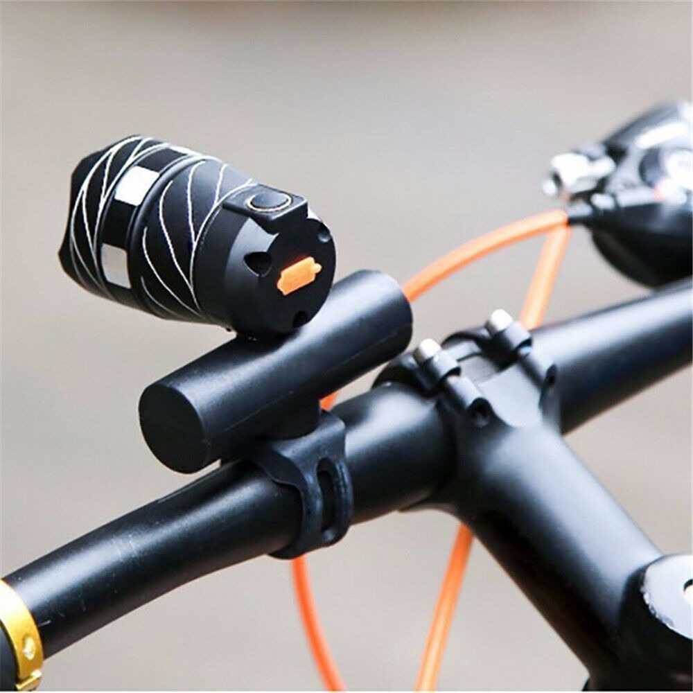 Luz de La Bicicleta de 15000 Lúmenes Recargable USB Delantera de la Bici lampara