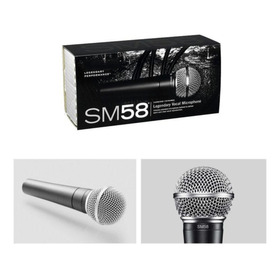  Shure Sm58 Microfono Metalico Dinamico Discotecas Iglesias 