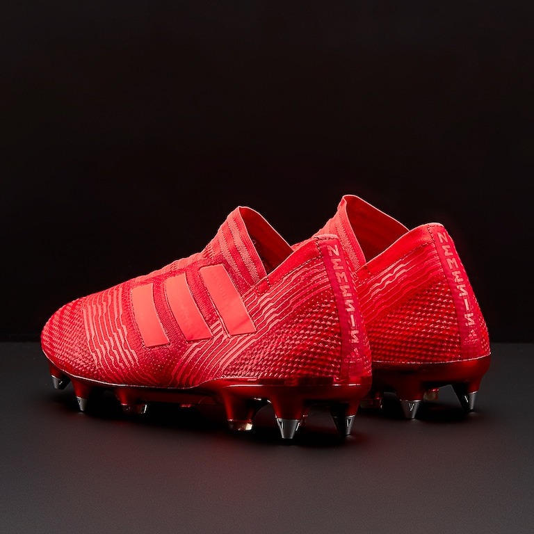 botines nemeziz rojos