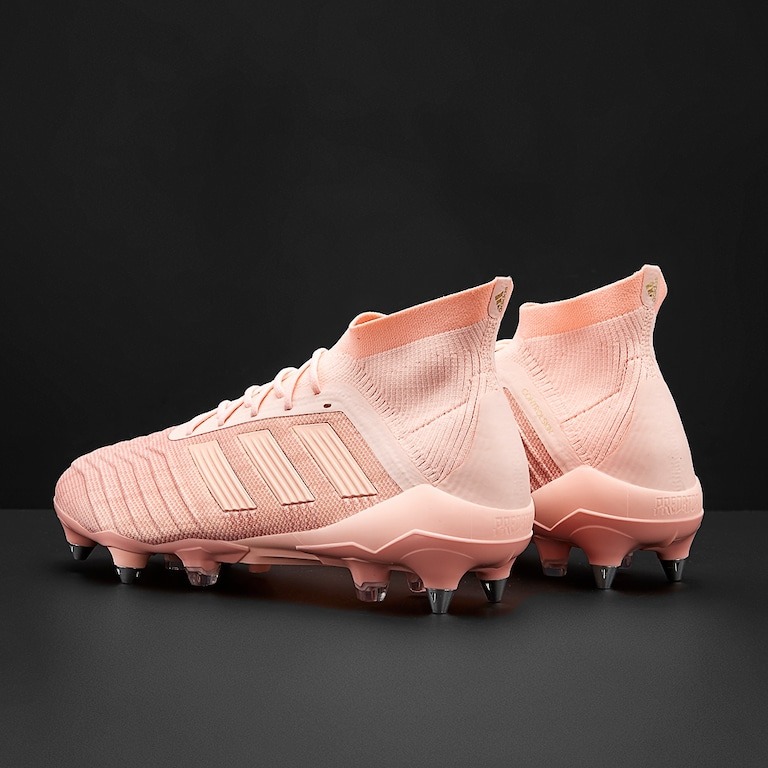 adidas botines rosa