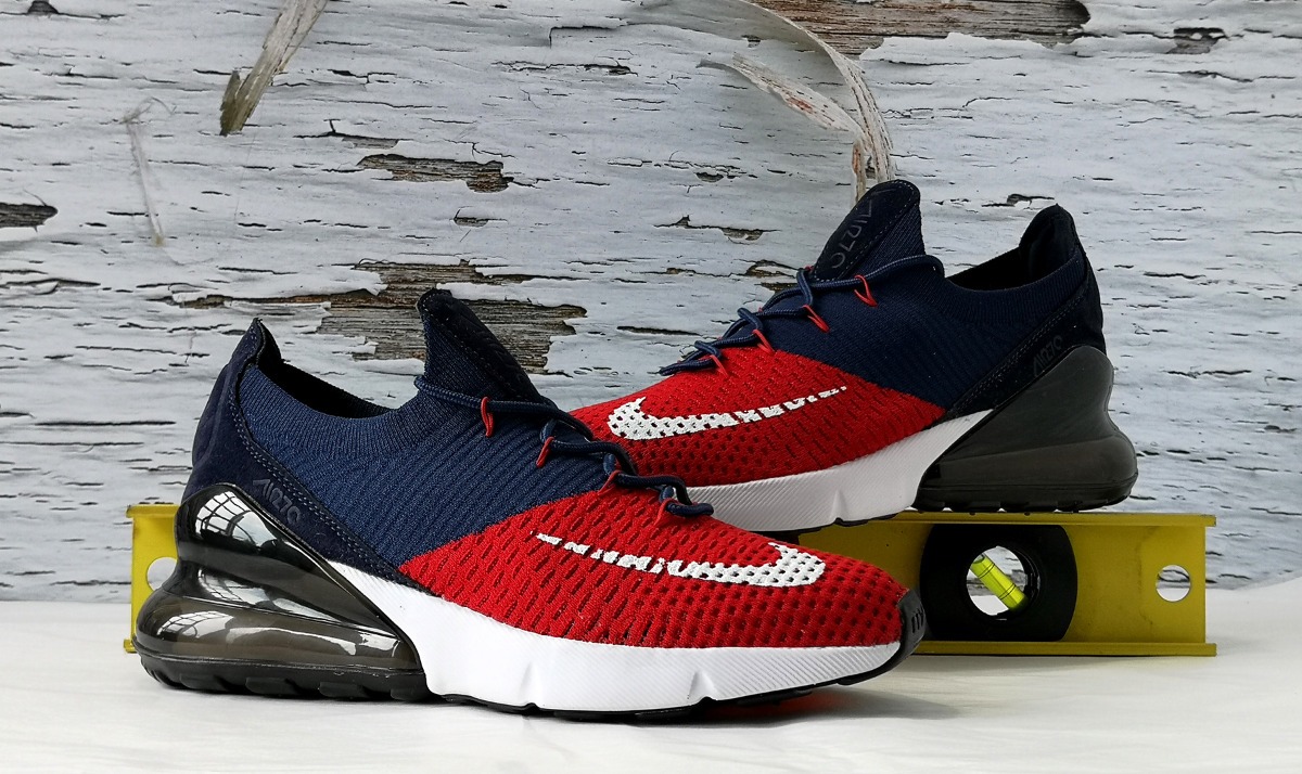 ¬¬ Tenis Nike Airmax 270 Air Max 270 Flyknit 27 Correr Rojo - $ 1,650