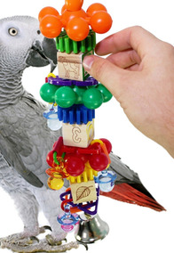 Toy Loro Tower Cflut1jk3 Jaulas Jaula 00676 Bird Spin Juguetes Amazon lucTFK351J