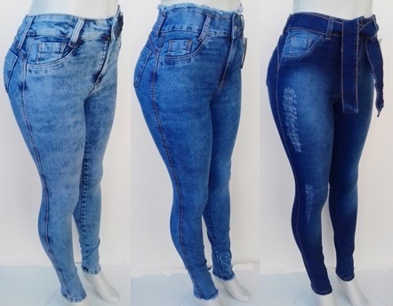 calças jeans femininas cos alto
