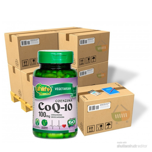 05 Coenzima Q10 Coq-10 400mg 60 Caps Unilife Receba 300cps ...