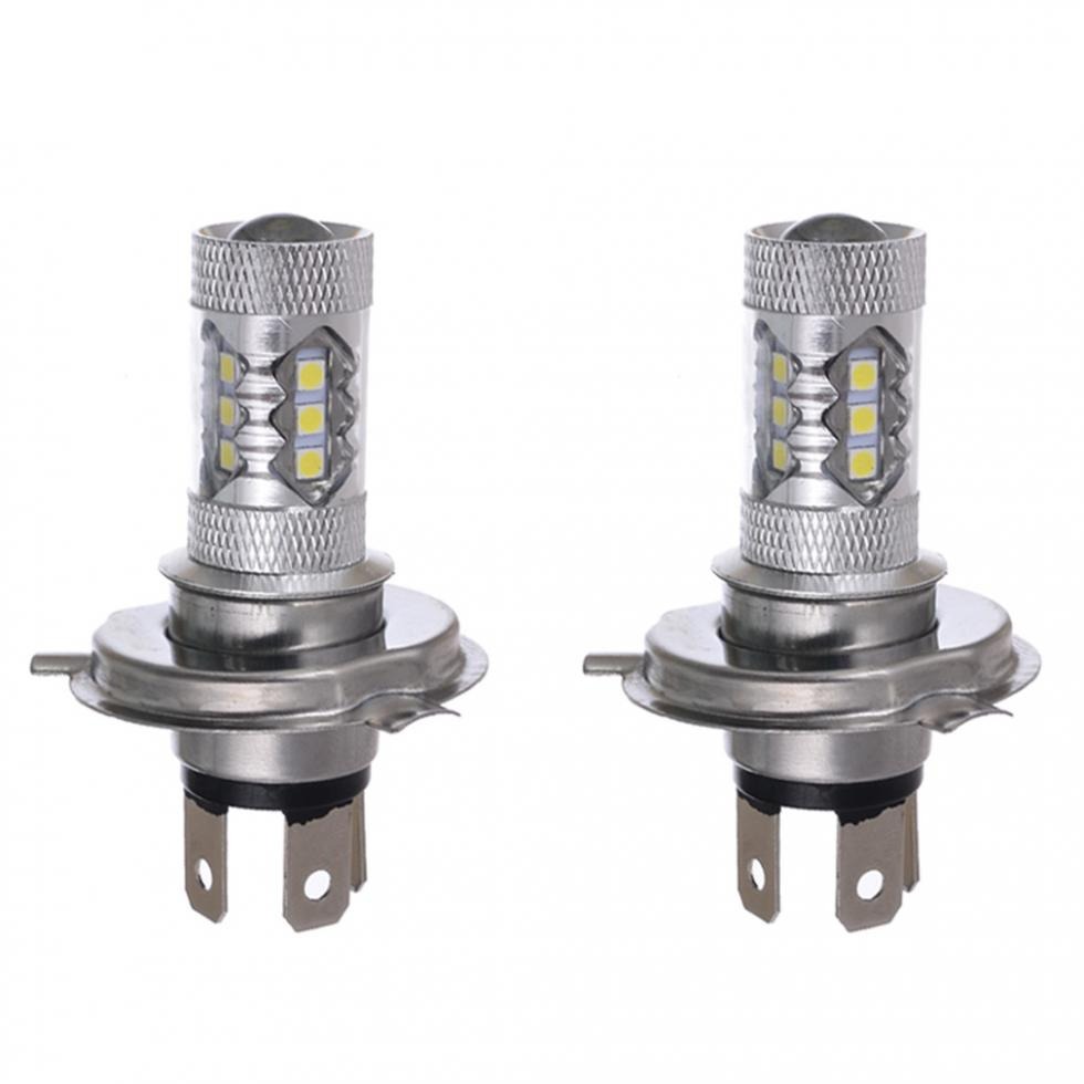 1 L\u00e2mpada Led H4 16 Leds Cree Em Alum\u00ednio Alto E Baixo Cree - R$ 44,99 ...