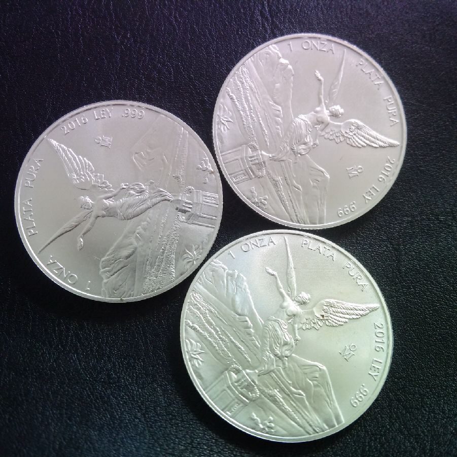 1 Onza De Plata Pura .999 Familia Centenario Goldmex 999.00 en