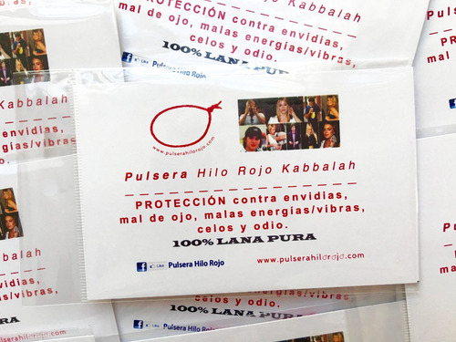 1 Pulsera Hilo Rojo Amuleto Talisman Proteccion + Libro Y