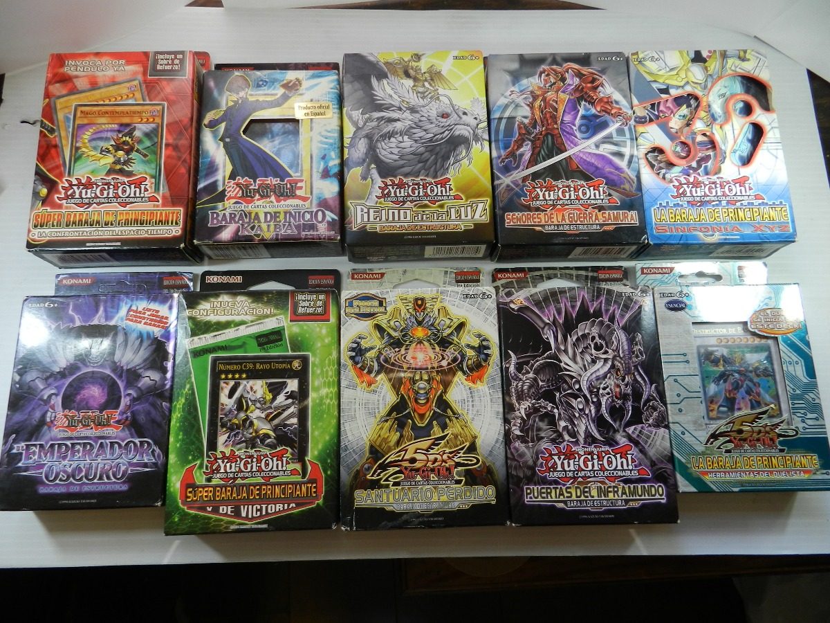 10 Deck De Yugioh! Baraja De Inicio Kaiba,español,1 