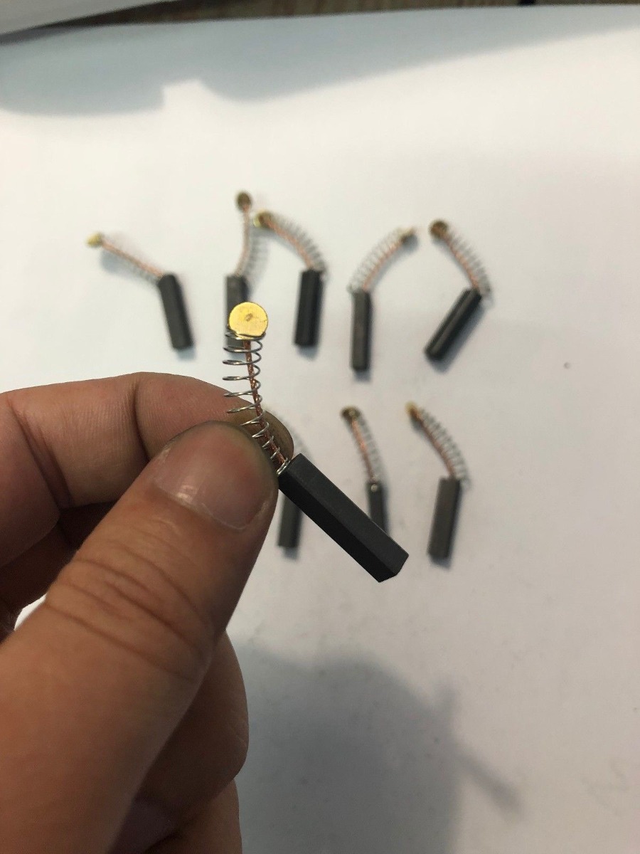 10 Pcs 4x5x20mm 1//5/" x 7//16/" x 43//64/" Generic Motor Carbon Brushes US STOCK