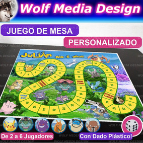 Pokemon Mesa Personalizado Souvenir Cumple 10 De Juego 22x30 3jAS5LcR4q