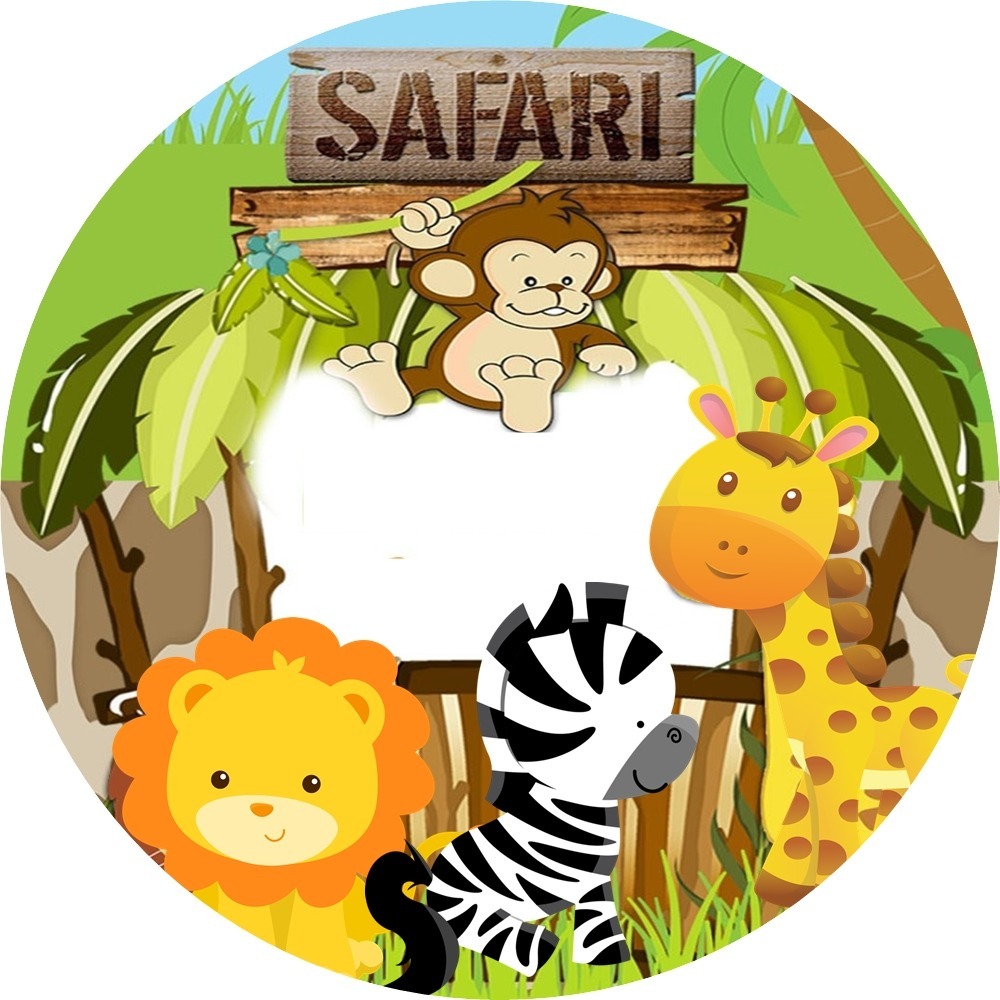 adesivos personalizados safari