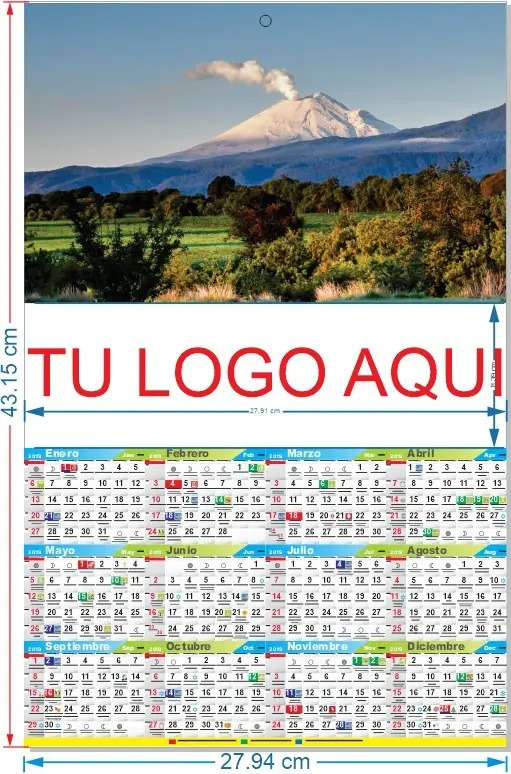 Calendario 2019 con santoral: ¡Imprímelo ya!