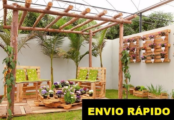 100 Projetos Construa Móveis Pallet Paletes Casas Madeiras ...