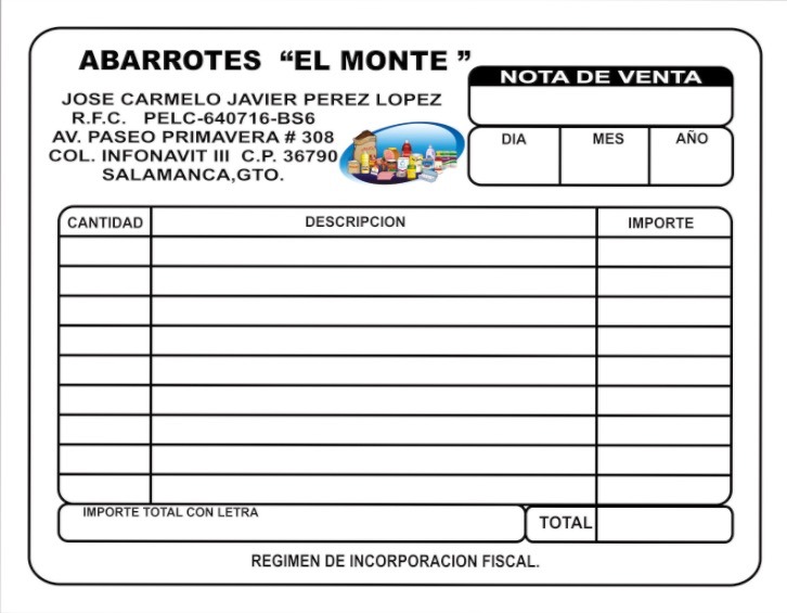 1000 Notas De Venta Con Copia Envío Gratis 680 00 En Mercado Libre