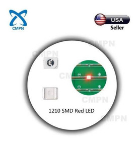 100pcs 3528 Amarillo Ultra Brillante Luz Diodo 1210 Smd Led
