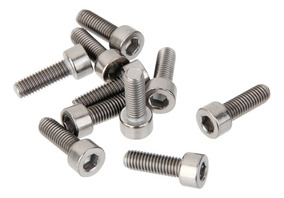 10pcs M5x20 Tornillos de Cabeza Allen Llave Perno Hexagonal Aleaci/ón de Titanio