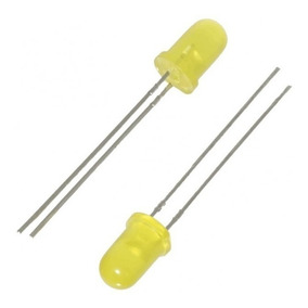 S818-50 unid LED 5mm naranja Amber LEDs difuso
