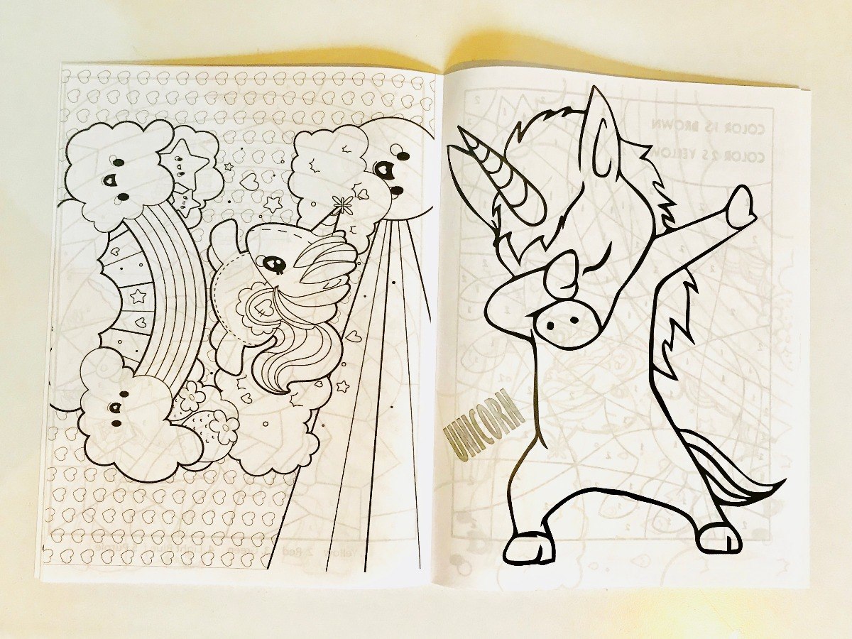 11 sets para colorear unicornio papeleria kawaii fiesta 85 00 en unicornio para colorear
