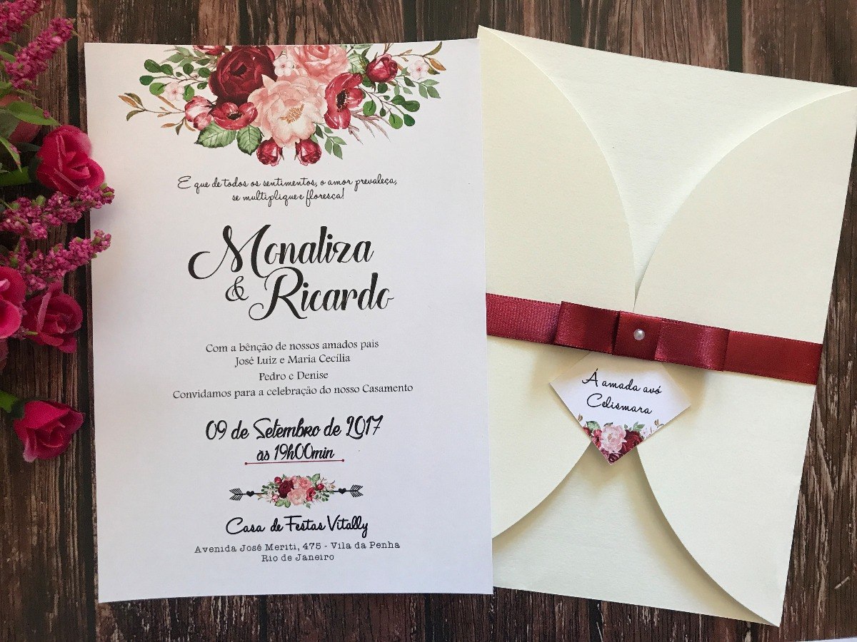 Featured image of post Envelope Convite De Casamento Marsala Porque exige o desenho cria o do novo layout para o envelope e convite confec o da faca ferramenta de corte que colocada nas m quinas e