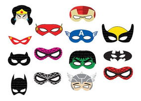 Featured image of post Antifaces De Superheroes Para Imprimir Gratis