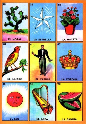 12 Loteria Mexicana Clásica Jumbo 43 X 30 Cms Original 