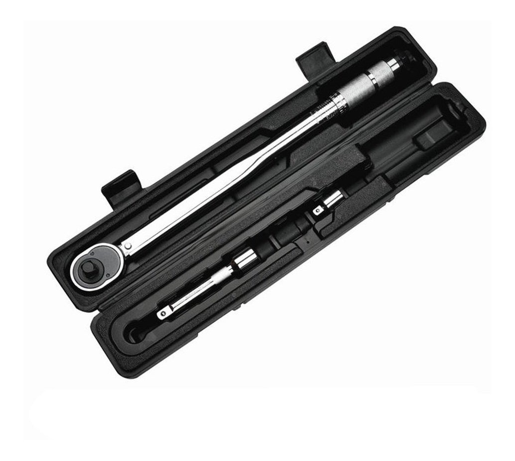 Llave dinamom/étrica 1//2 12,7mm Ajustable 28-210Nm Acero al carbono Vasos 17mm 19mm Llave de torsi/ón