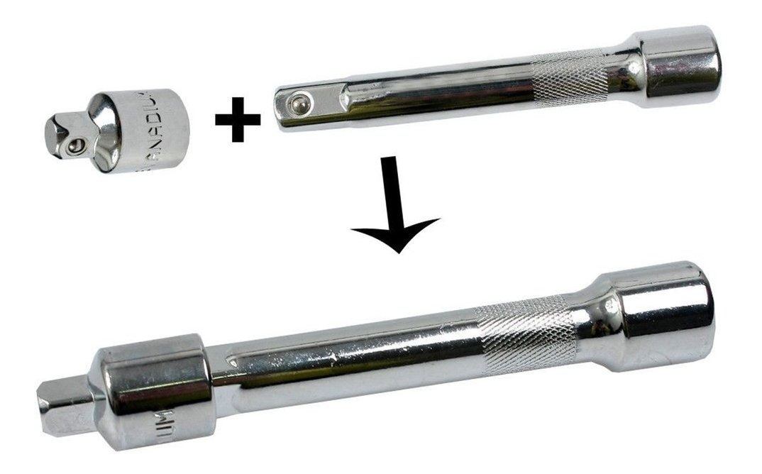 Llave dinamom/étrica 1//2 12,7mm Ajustable 28-210Nm Acero al carbono Vasos 17mm 19mm Llave de torsi/ón