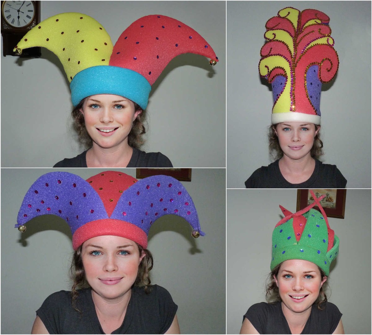150 gorros goma espuma cotillón disfraz carnaval venecia 22 500