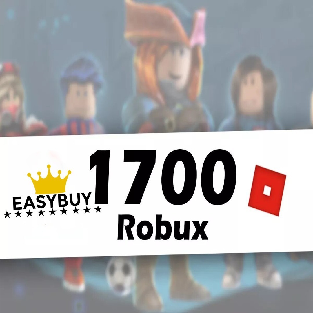 1700 Robux - leaks on roblox robux event