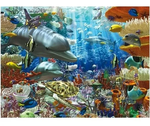 HERRAMIENTASINTELIGENTES.COM | 17027 Bajo El Agua Rompecabezas 3000 Piezas Ravensburger - $ 1,049.00