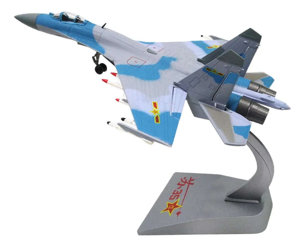 100 Air Force SU27 Fighter Model Regalo de vacaciones para ni/ños Modelo 1