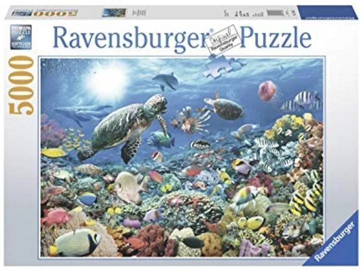 HERRAMIENTASINTELIGENTES.COM | 17426 Mundo Marino Rompecabezas 5000 Piezas Ravensburger - $ 1,999.00