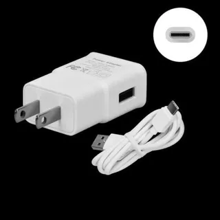 1x Wall Charger+1x Cable - Para Samsung Galaxy S10 S9 S8-348