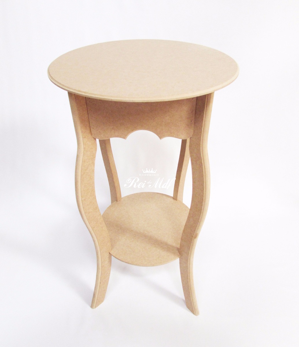 2 Aparador Criado Mudo Mesa Alta 1 Gaveta Redonda Mdf Cru R$ 184,90 em Mercado Livre Aparador De Colocar Fotos ~ 2 Aparador Criado Mudo Mesa Alta 1 Gaveta Redonda Mdf Cru R$ 184,90 em Mercado Livre