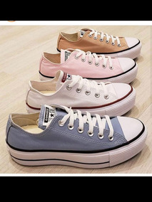 converse plataforma colores